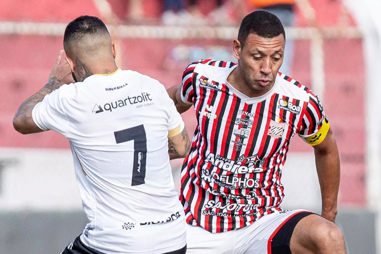 Paulista chegou ao terceiro jogo seguido sem vitória e sem marcar gol (Foto: JP / Paulista)