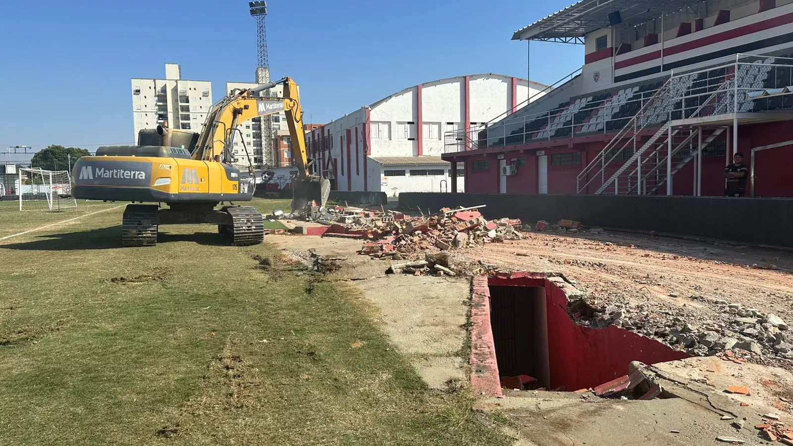 Primavera realiza obras no Estádio Ítalo Mário Limongi