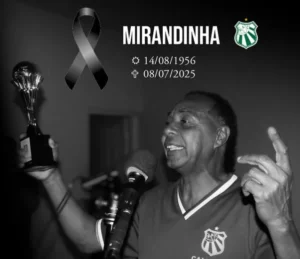 Luto! Morre maior artilheiro da história da Caldense-MG