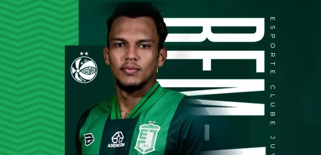 Juventude oficializa a contratação de Gabriel Veron, ex-Santos