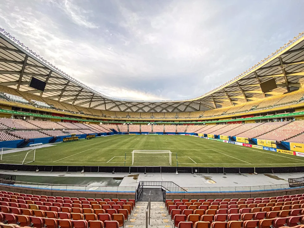 Amazonas tem desfalque certo para encarar o Goiás 2 Arena da Amazônia — Foto: João Normando/Amazonas FC