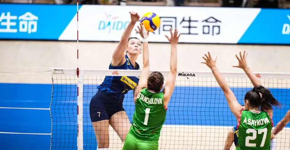 Seleção feminina de vôlei celebra vaga na fase final da Liga das Nações