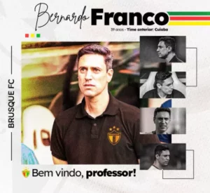 Brusque acerta com ex-Cuiabá para comandar time na reta final da Série C