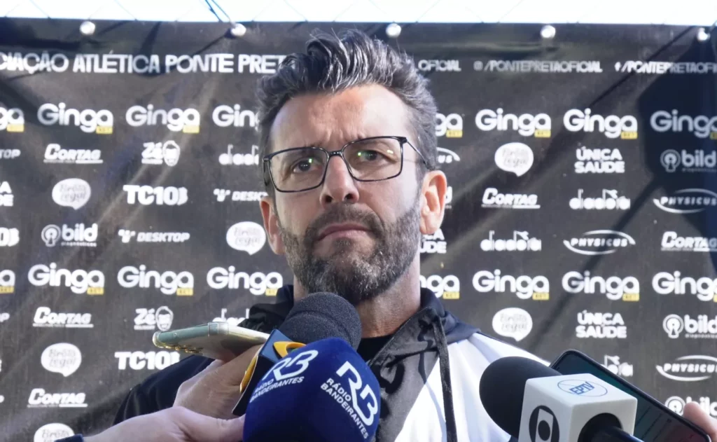 Valentim valoriza força máxima no Dérbi e pede ‘equilíbrio’ na Ponte Preta