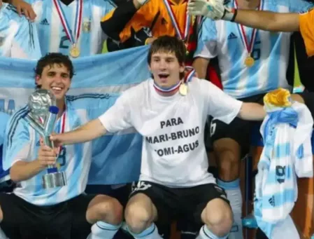 Há 20 anos, Messi ganhava seu primeiro título com a camisa da Argentina 1 Messi