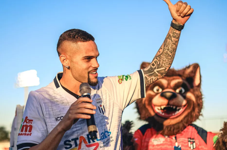 Atacante ex-Guarani vibra com retorno e quer mais títulos com a camisa do Maricá