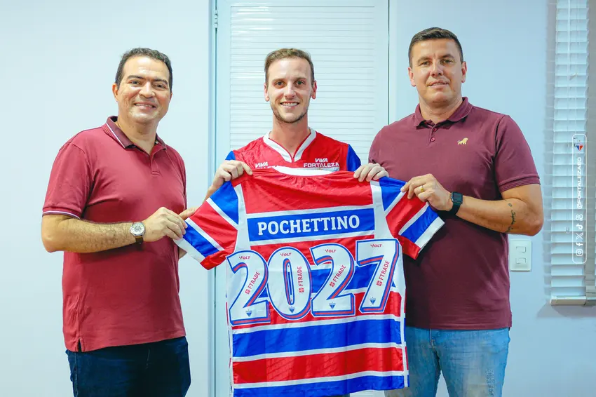 Meia do Fortaleza projeta próximos jogos: "Muito difíceis" 2 Pochettino renovação Fortaleza