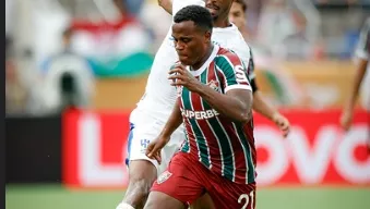 Arias festeja vaga na semifinal e diz que Fluminense 'está muito perto de realizar um sonho' 1 Jhon Arias: outra grande atuação. Foto: Marcelo Gonçalves - FFC