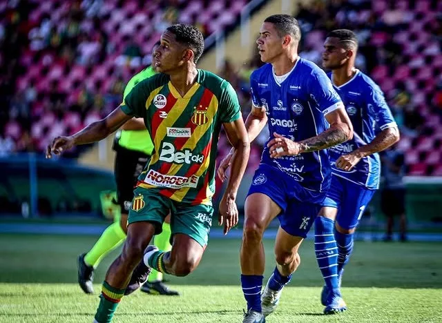 Sampaio Corrêa-MA 1 x 1 Iguatu-CE - Empate elimina Azulão da Série D 2 Sampaio Corrêa Iguatu Série D