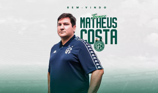 Série C: Guarani oficializa contratação do técnico Matheus Costa