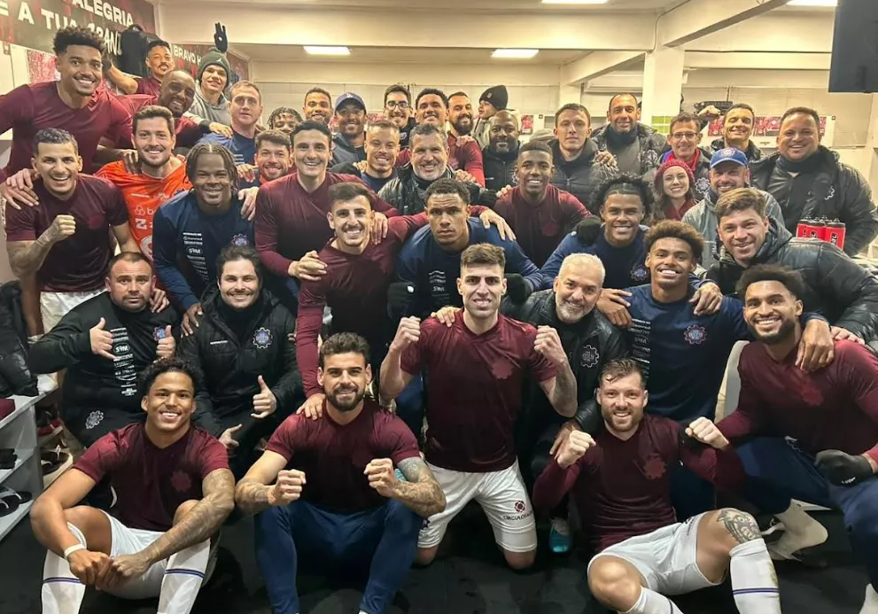 Após mais uma vitória, Júnior Rocha enaltece os jogadores e a torcida do Caxias