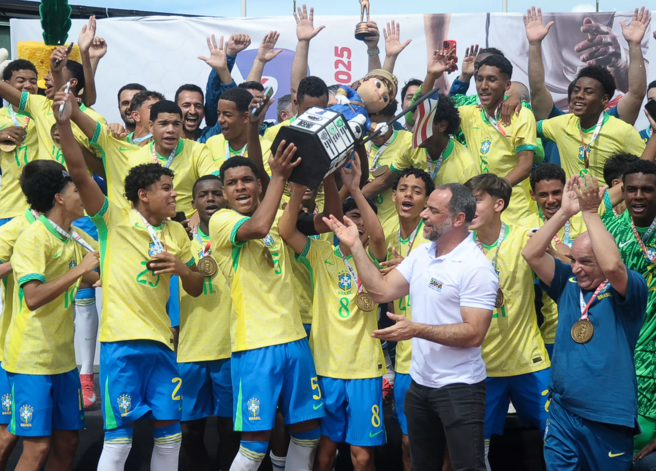 Renato Gelak retorna à Seleção Brasileira Sub-15 visando o Sul-Americano