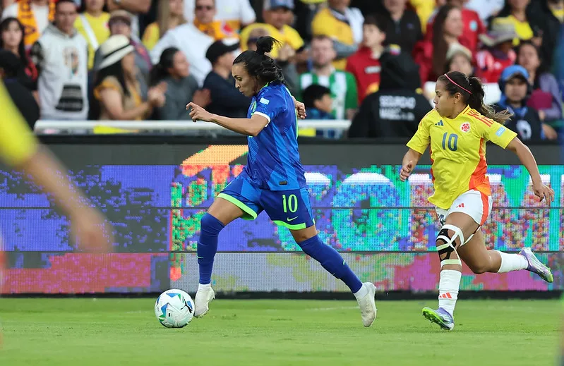 Marta temeu perda de título ao errar pênalti: 'Pedi a Deus que não me castigasse' (Foto: Lívia Villas Boas / CBF)