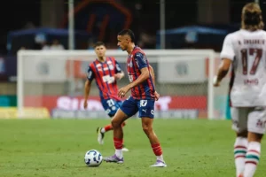 Bahia abre vantagem na Copa do Brasil e Juba celebra gol