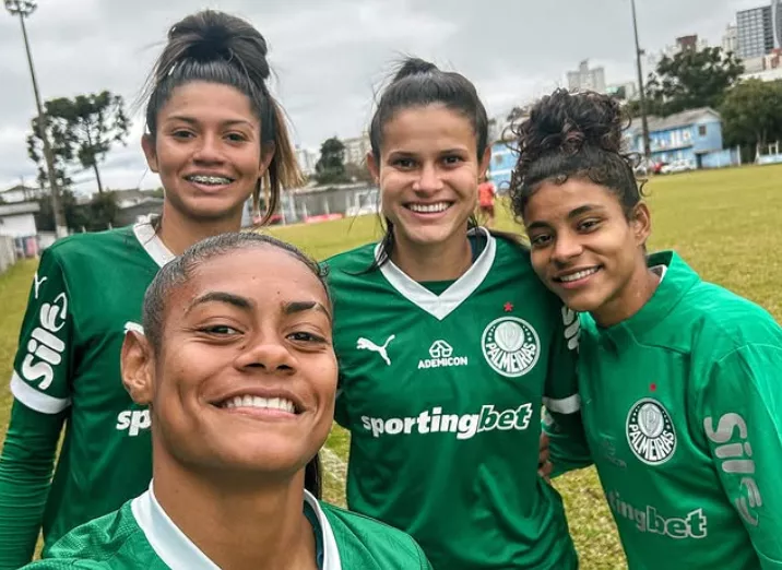 Palmeiras goleou na Copa do Brasil (Foto: Divulgação / @palmeirasfeminino)