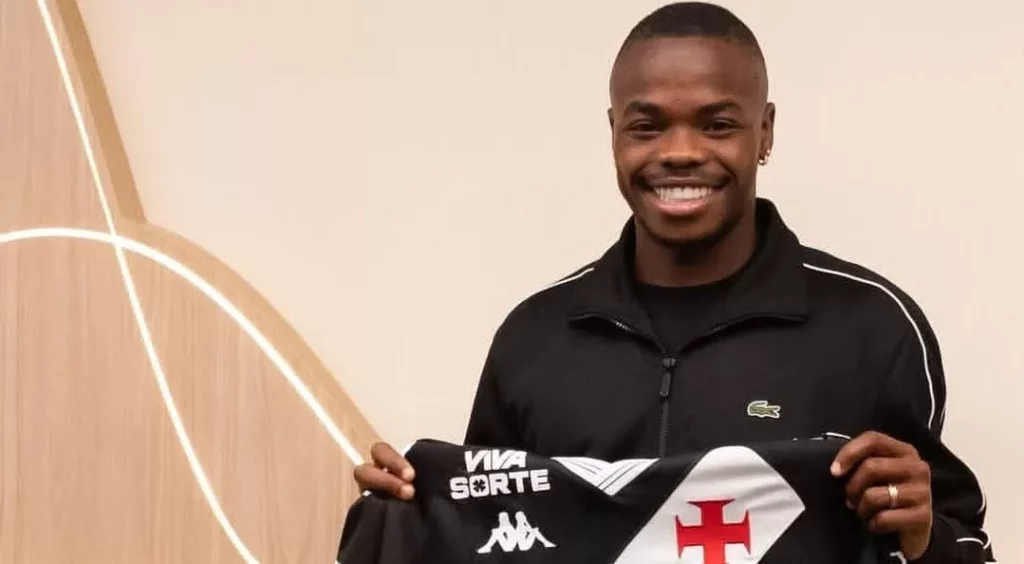 Vasco confirma a contratação de atacante colombiano do Rennes