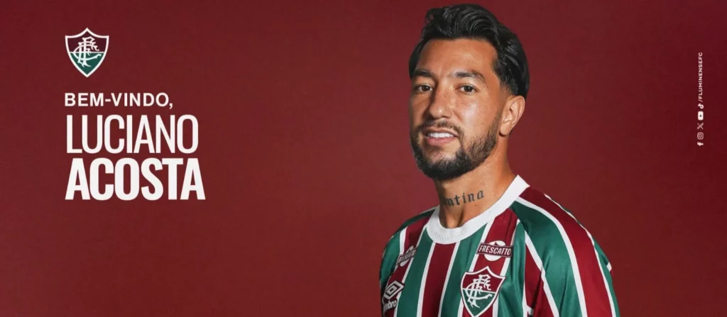 Fluminense anuncia acerto com Luciano Acosta para a vaga de Arias