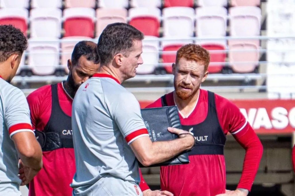 Série D: América-RN tenta vantagem no contra Juazeirense no 1º jogo (Foto: Edmario Oliveira/AFC)