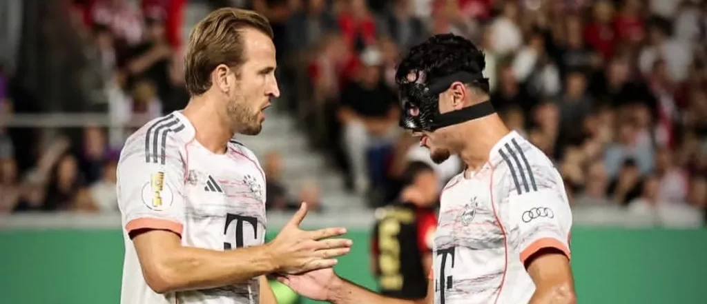 Bayern passa sufoco e garante vaga na Copa da Alemanha com gol de Kane