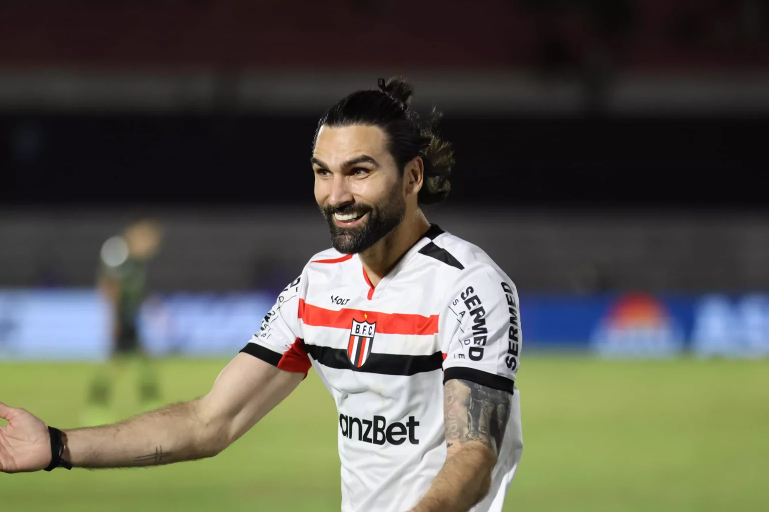 Léo Gamalho - Foto: João Victor Menezes de Souza / Agência Botafogo