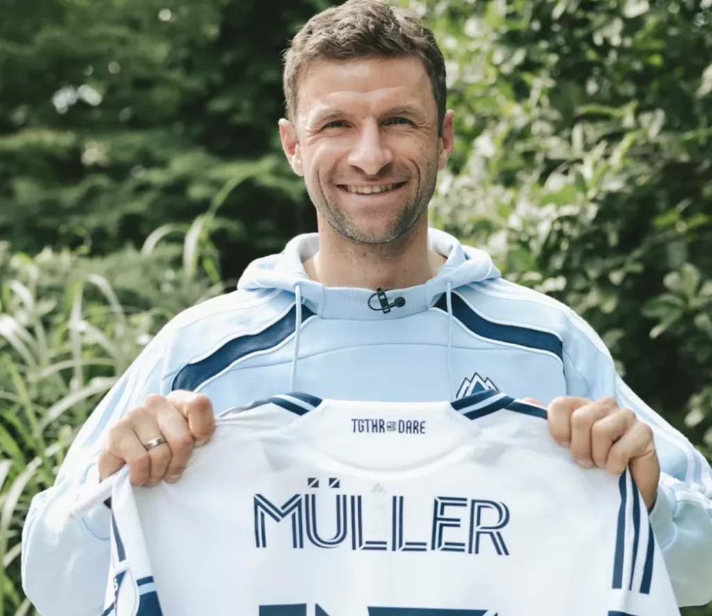 Time do Canadá anuncia a contratação do atacante Thomas Müller, ex-Bayern