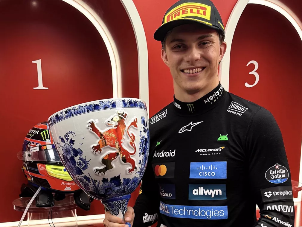 Piastri vence tumultuado GP da Holanda da F-1 e dispara na liderança; Bortoleto é 15º
