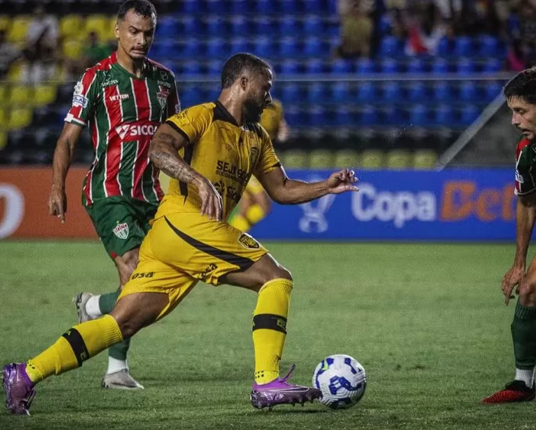 Amazonas rescinde com atacante e libera espaço no BID 3 Sua última partida pelo clube foi na eliminação da Onça na Copa do Brasil, contra o Rio Branco-VN — Foto: Arquivo Pessoal