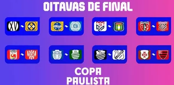 Confrontos oitavas copa paulista