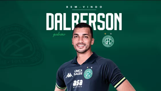 Dalberson já treina com seus novos companheiros - Foto: Divulgação / Guarani