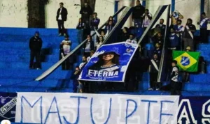 Luto! Os Jecas fazem homenagem a Maju, símbolo no Taubaté