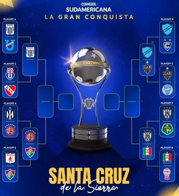 Com dois brasileiros, confira os confrontos das quartas de finais da Sul-Americana 2 QUARTAS CONMEBOL