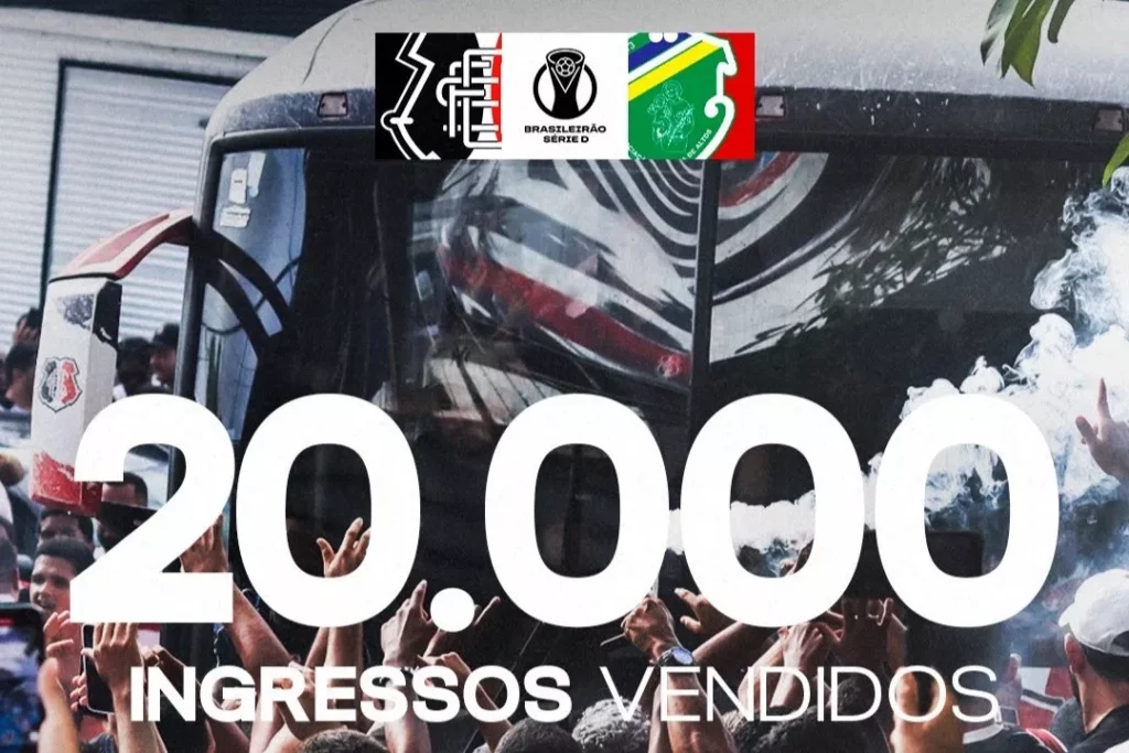 Série D: Santa Cruz vende mais de 20 mil ingressos para decisão 2 Série D: Santa Cruz vende mais de 20 mil ingressos para decisão (Foto: Divulgação)
