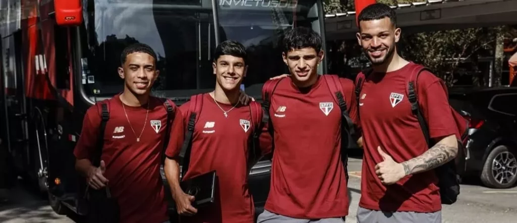 São Paulo convoca atletas do Sub-20 diante do Sport