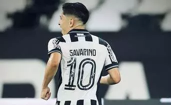 Savarino marcou o 3º gol. Foto: Vitor Silva - BFR