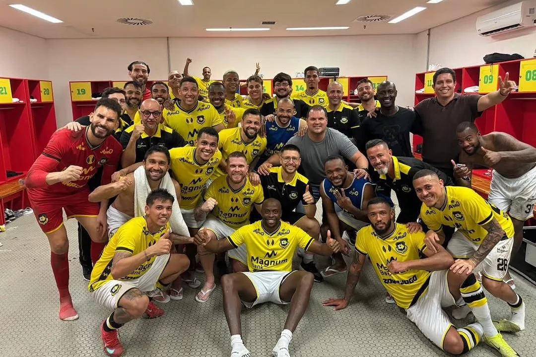 Retrô 0 x 1 São Bernardo - Vitória e invencibilidade na Série C (Foto: Divulgação)