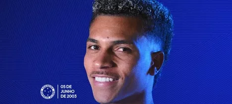 Rodriguinho. Foto: Divulgação/Cruzeiro