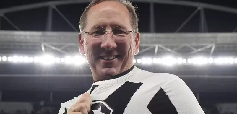 John Textor. Foto: Vítor Silva/Botafogo