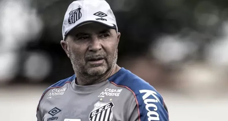 Sampaoli. Foto: Ivan Storti/Santos