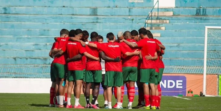 Briosa segue em preparação. (Foto: Mateus Rodrigues/Portuguesa Santista)