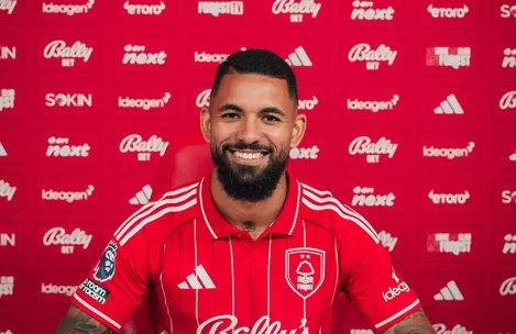 Douglas Luiz chega ao Nottingham Forest por empréstimo da Juventus