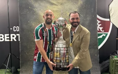 Mattheus Montenegro à esquerda e presidente Mário à direita. (Foto: Reprodução/X/@@Montenegrorm)