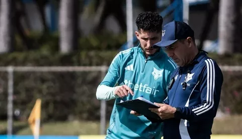 Diogo Dias à esquerda e Leonardo Jardim à direita. (Foto: Reprodução/Instagram/@iamdiogodias)