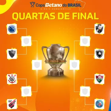 Com clássicos, veja os confrontos das quartas de final da Copa do Brasil 2 Sorteio define quartas de final da copa do brasil