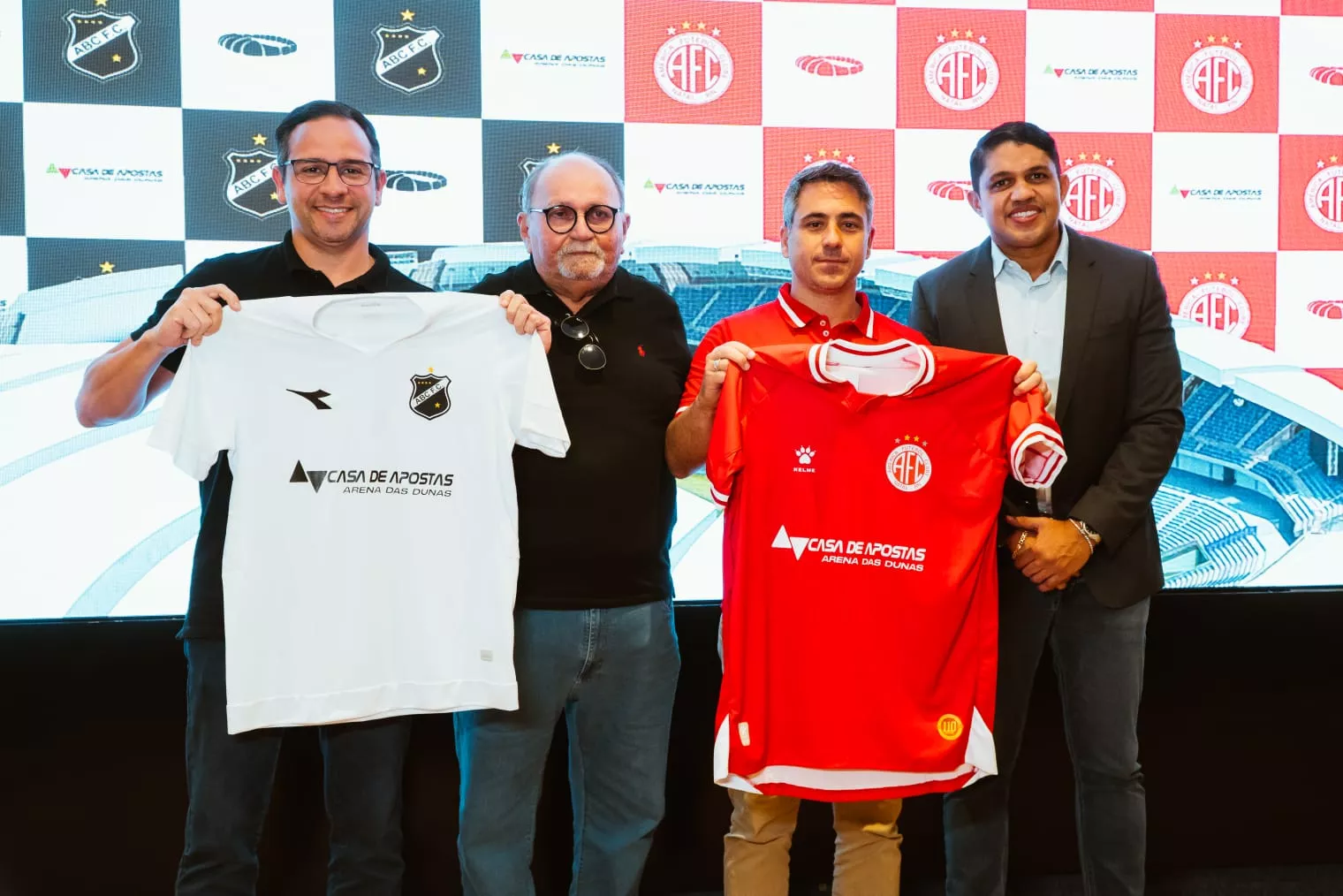 Casa de Apostas Arena das Dunas anuncia patrocínio para ABC e América