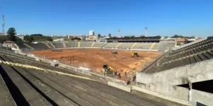Capivariano avança em ritmo acelerado com novo gramado e reformas no estádio