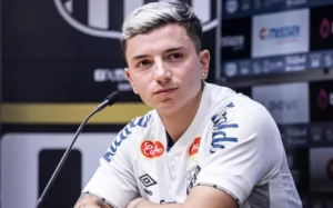 Barreal busca sequência no Santos para ir à seleção e enaltece Neymar