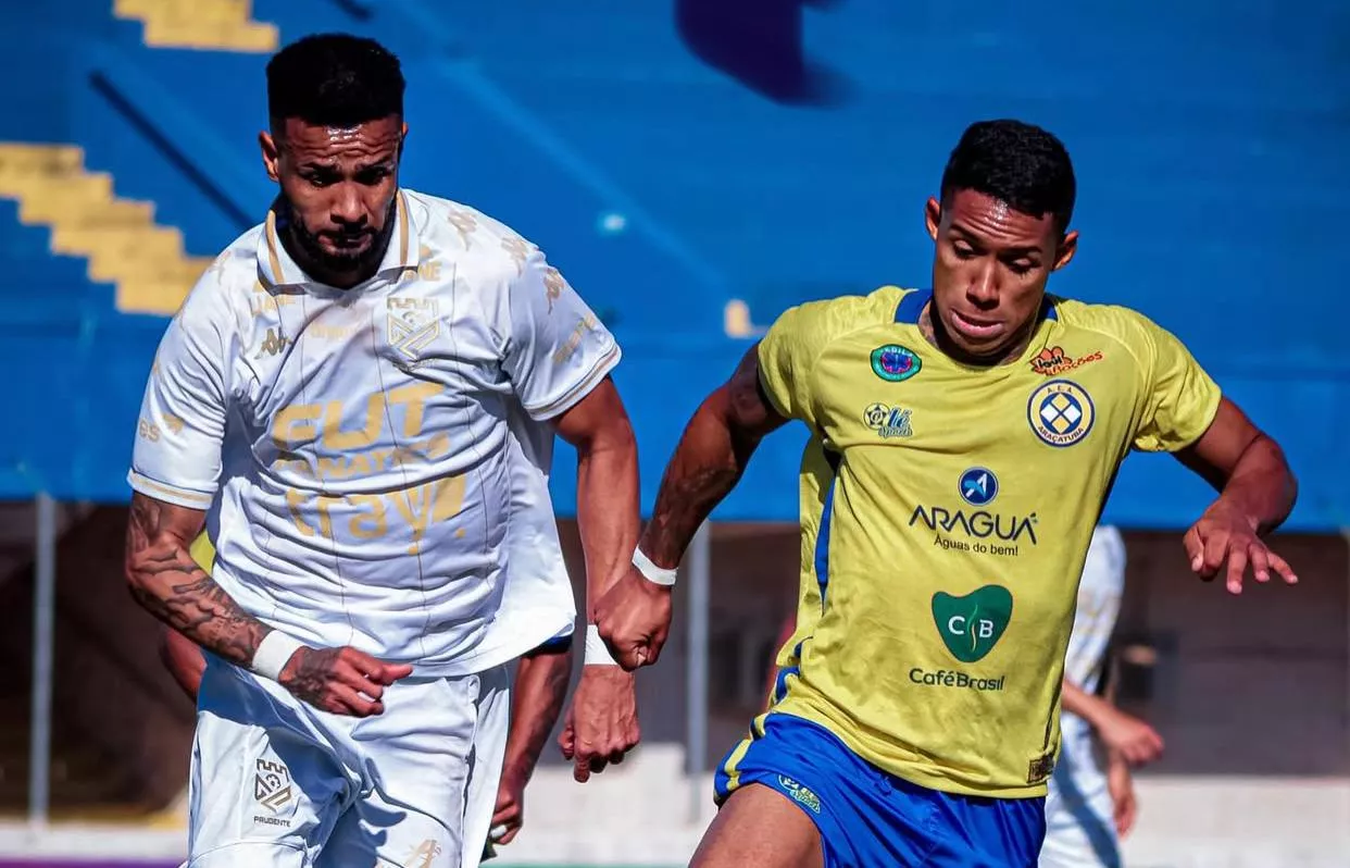 Primeiro tempo terminou sem gols em Araçatuba (Foto: Higor Basso / AEA)