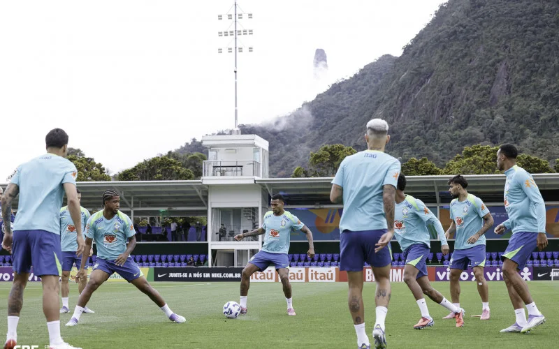 Brasil x Chile - Confira onde assistir, horário e escalações 2 Treino da seleção na Granja Comary nesta terça-feira (2)
Foto: Rafael Ribeiro/CBF