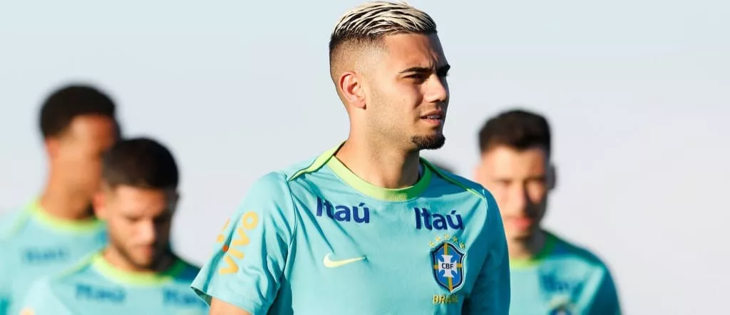 Andreas Pereira é convocado pela seleção após corte de Kaio Jorge