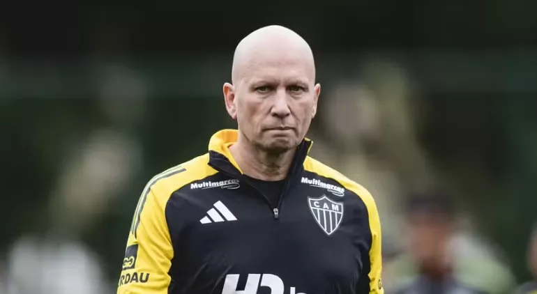 Omar Feitosa. Foto: Pedro Souza/Atlético-MG